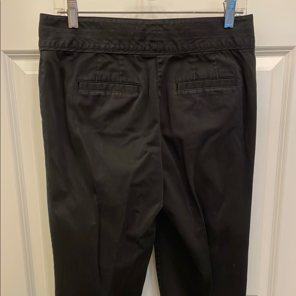 Style & Co Black Cropped Pants Stretchy EUC Capris size 8 - Picture 6 of 12